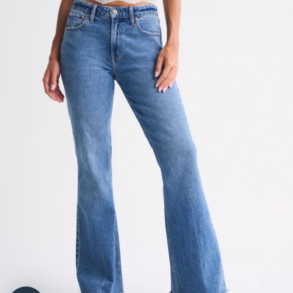 Abercrombie and Fitch Vintage high rise flare jean